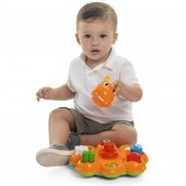 Brinquedo Didático Pula Bloco TaTeTi UNICA