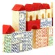 Mega Construções Pais & Filhos 76 Peças UNICA
