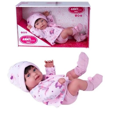 Boneca Anny Doll Com Cabelo Menina Cotiplas UNICA