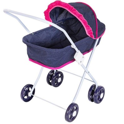 Carrinho Para Boneca Modelo Berço M&P UNICA