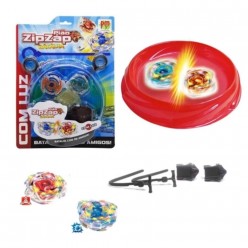 Pião Zip Zap 2 Beyblade Com Lançador E Arena Sortidos UNICA