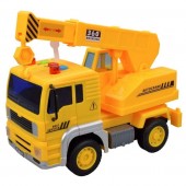 Caminhão Brinquedo Infantil Com Guindaste Som/Luzes DM Toys UNICA