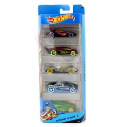 Hot Wheels Pack Com 5 Carros Sortidos 01806 Mattel UNICA