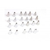 Kit De Bicos De Confeitar Com 24 Peças UNICA