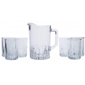 Kristalin Jogo De Jarra 1,7L/copos Crisa Transparente 340Ml UNICA