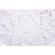 Prato De Sobremesa Bolo E Doces Cristal Diamond 18,5cm Lyor UNICA