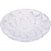 Prato De Sobremesa Bolo E Doces Cristal Diamond 18,5cm Lyor UNICA