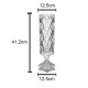 Vaso Decorativo C/ Pé De Cristal De Chumbo Cristal Deli Lyor UNICA