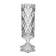 Vaso Decorativo C/ Pé De Cristal De Chumbo Cristal Deli Lyor UNICA