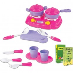 Cozinha De Brinquedo Kit Cozinha Da Princesa 840-5 - Braskit UNICA