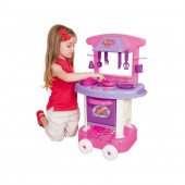 Play Time Cozinha Brinquedo Menina Rosa Cotiplás UNICA