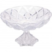 Centro De Mesa De Cristal Deli Diamond 32,5cm X 19,5cm Lyor UNICA