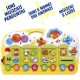 Brinquedo Teclado Educativo Trenzinho Som 35cm Dm Toys UNICA