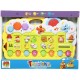 Brinquedo Teclado Educativo Trenzinho Som 35cm Dm Toys UNICA