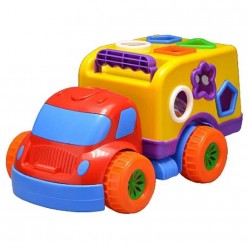 Caminhão Didático Diver For Baby Robustus Colorido UNICA