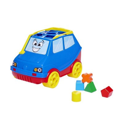 Carro Com Peças Geométricas Tom Tom Car Cores Sortidas UNICA