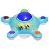 Estrela Lala Bate E Volta Musical Dm Toys UNICA