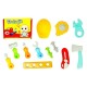 Kit Caixa De Ferramentas Infantil Sortido 15 Peças Dm Toys UNICA