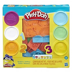 Massinha De Modelar Play-Doh Fundamentals Números Hasbro UNICA