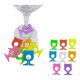 Kit 8 Marcadores Taça De Vinho Silicone Wellmix Colorido UNICA