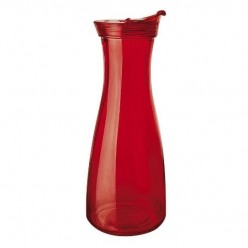 Garrafa Colorida Vidro Colors 900 Ml Vermelha Euro Home UNICA