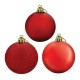 Kit Bola Mista 6Cm Decoração Árvore Natal 9Un Magizi UNICA
