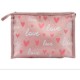 Necessaire Retangular Love Alça E Ziper Cores Sortidas 23X15 UNICA