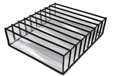 Organizador Transparente 9 Pares Euro UNICA