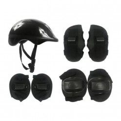 Kit Proteção Para Crianças Radical Preto Dm Toys UNICA