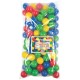 Bolinha Para Piscina E Toca 100 Bolinhas Am/vd/az/vm Braskit UNICA