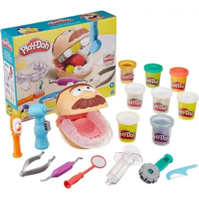 Brincando De Dentista Play-Doh Massinha - Hasbro F1259 UNICA