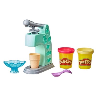 Play-Doh Mini Sorveteria Divertida Com 2 Cores E9368 Hasbro UNICA